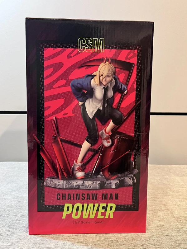 (In Stock Box damaged) FuRyu Chainsaw Man Power 1/7 Figure