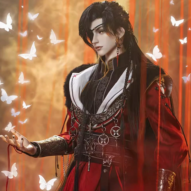 Ringdoll Heaven Official's Blessing Hua Cheng Comic Version 68cm Ball-joint Doll BJD (Single Shipment)
