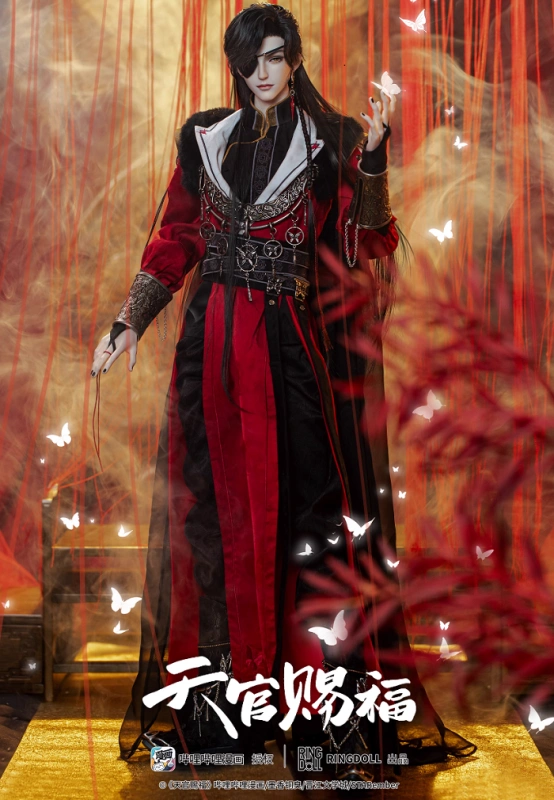 Ringdoll Heaven Official's Blessing Hua Cheng Comic Version 68cm Ball-joint Doll BJD (Single Shipment)