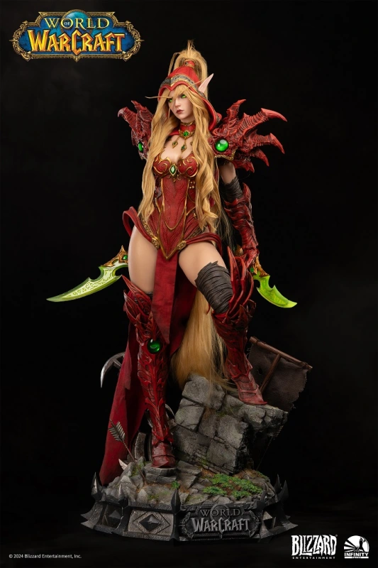 INFINTY X Blizzard World of Warcraft Valeera Sanguinar 1/3 Statue