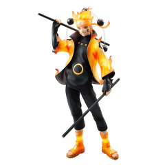 MegaHouse G.E.M. Series NARUTO Shippuden Naruto Uzumaki Six Paths Sage Mode 1/8 Figure