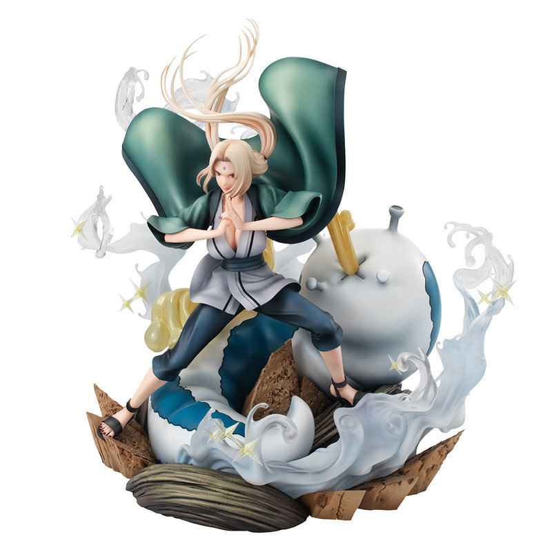 MegaHouse NARUTO Gals DX NARUTO Shippuden Tsunade Ver.3 Figure (Single Shipment)