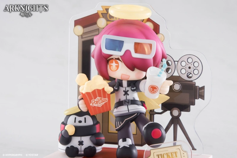 APEX Arknights Dessert time Series: Exusiai Q Figure