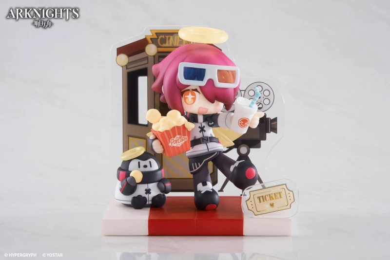 APEX Arknights Dessert time Series: Exusiai Q Figure