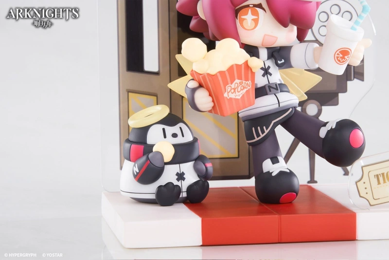 APEX Arknights Dessert time Series: Exusiai Q Figure