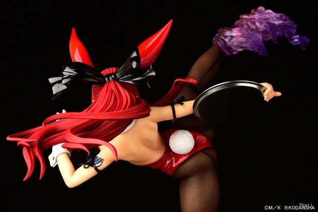ORCATOYS Fairy Tail  Erza Scarlet High Kick Ver. Red Bunny 1/6 Figure
