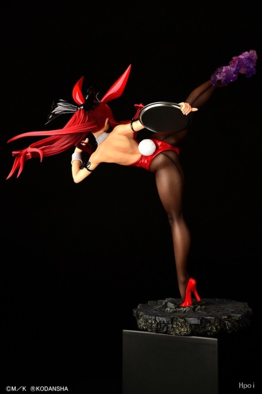 ORCATOYS Fairy Tail  Erza Scarlet High Kick Ver. Red Bunny 1/6 Figure