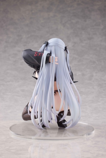 Eclipse Feather Original White Hair Hoodie Succubus 1/6 Figure DX Version