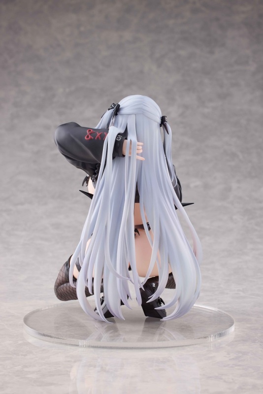 Eclipse Feather Original White Hair Hoodie Succubus 1/6 Figure DX Version