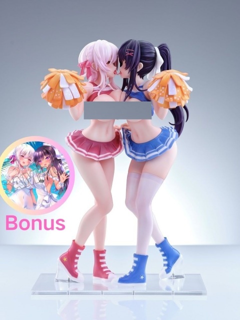 BRASS BELL Saimin Kanojo Hashimoto Karen&Takanashi Iori 1/6 Figure (Bonus)
