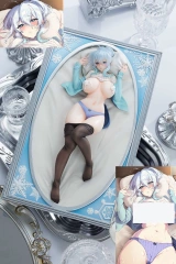 PURE Hito Tsukiai ga Nigate na Miboujin no Yukionna-san to Noroi no Yubiwa Yukino Mifuyu Nesobetteru 1/4 Figure