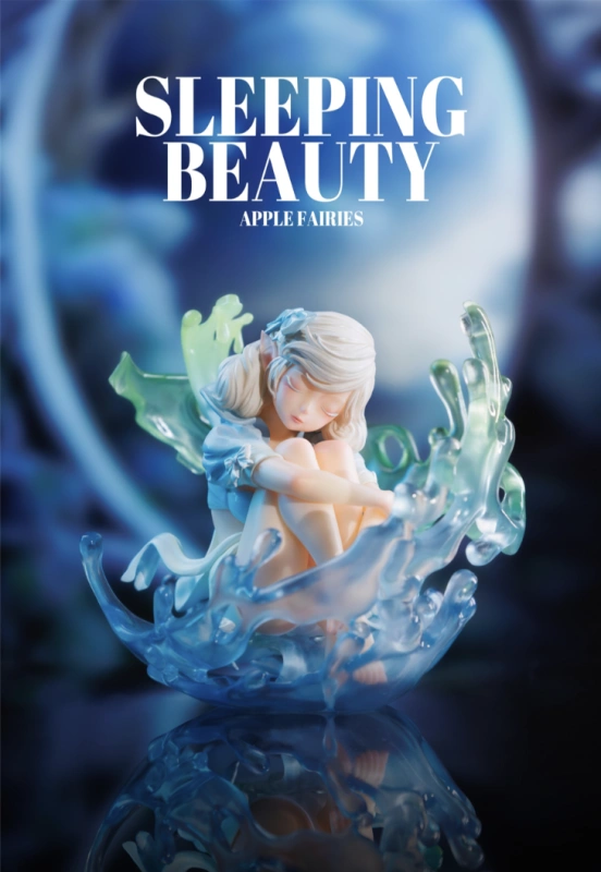 WeArtDoing Sleeping Beauty Apple Fairies Green Figure