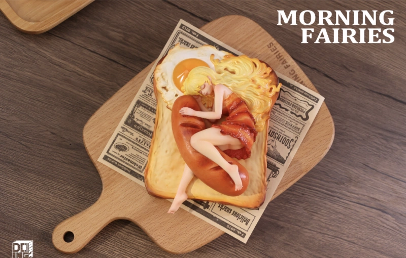 WeArtDoing Morning Fairies Sausage&amp;Egg Figure