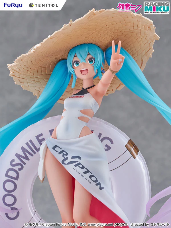 FURYU TENITOL Hatsune Miku GT Project Racing Miku 2024 Tropical Ver. Figure