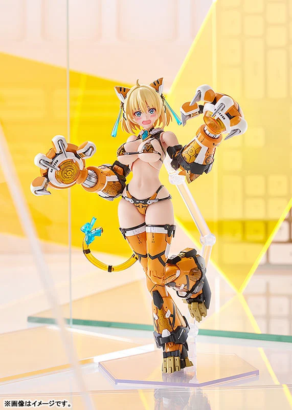 Max Factory PLAMAX BP-02 BUNNY SUIT PLANNING Sophia F. Shirring: Tiger Armor Ver. Plastic Model