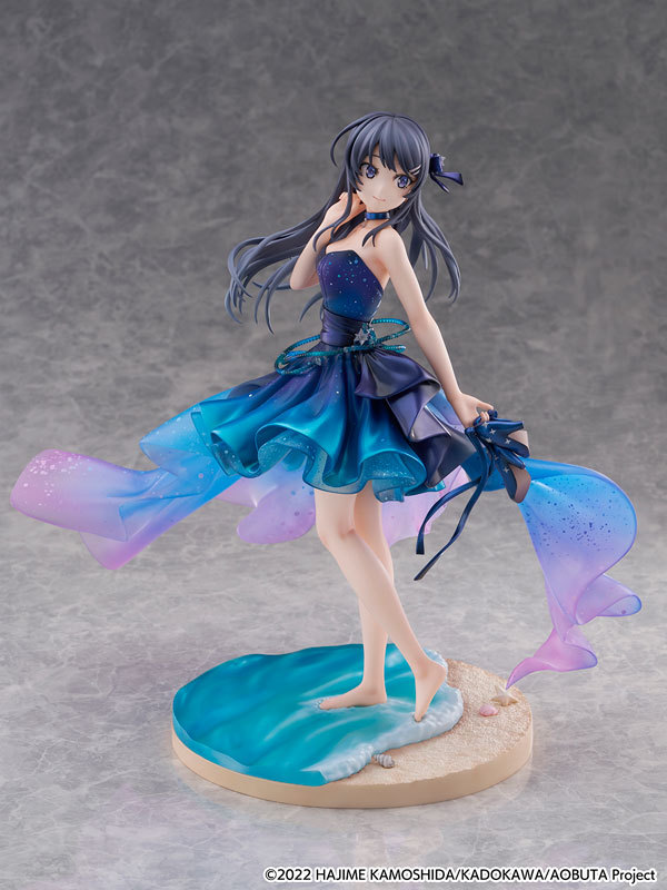 SHIBUYA SCRAMBLE FIGURE SSF Rascal Does Not Dream series Mai Sakurajima Starry night sky ver. 1/7 Scale Figure