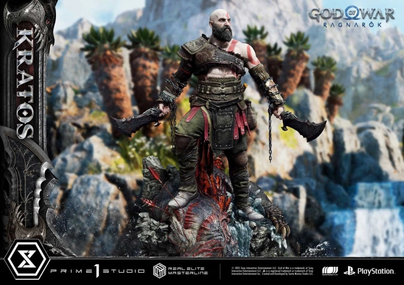 Prime 1 Studio God of War: Ragnarok Kratos Regular Version 1/3 Figure REMGOW-01
