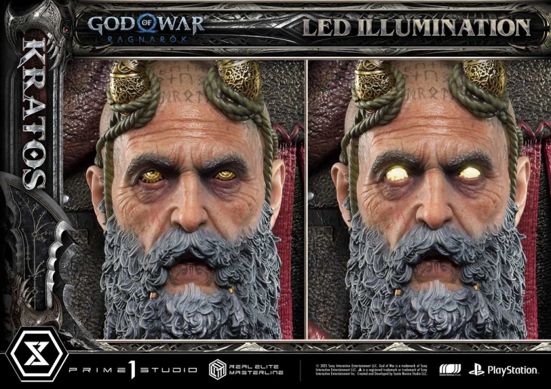 Prime 1 Studio God of War: Ragnarok Kratos Regular Version 1/3 Figure REMGOW-01