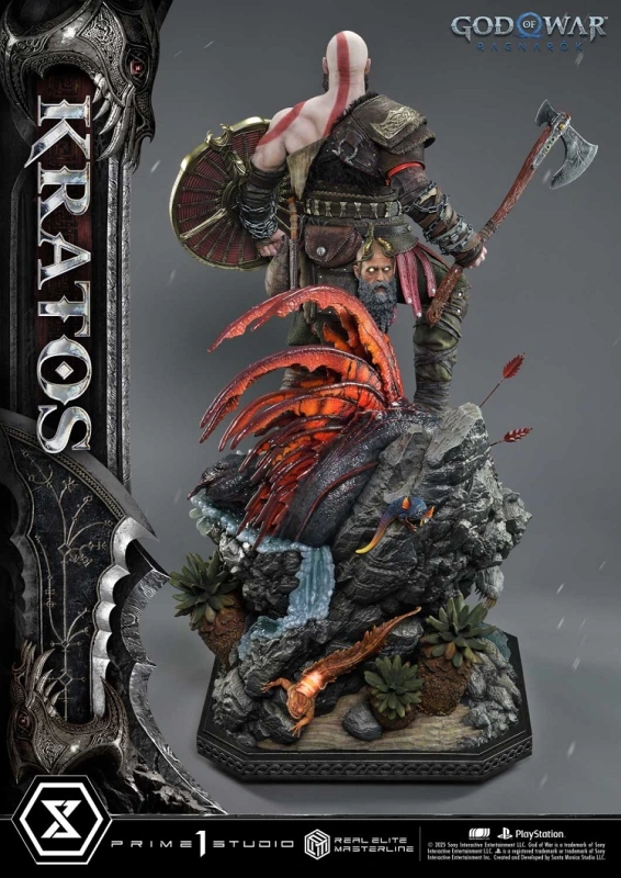 Prime 1 Studio God of War: Ragnarok Kratos Regular Version 1/3 Figure REMGOW-01