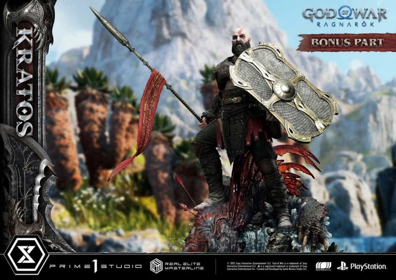 Prime 1 Studio God of War: Ragnarok Kratos Ultimate Bonus Version 1/3 Figure REMGOW-01UTS