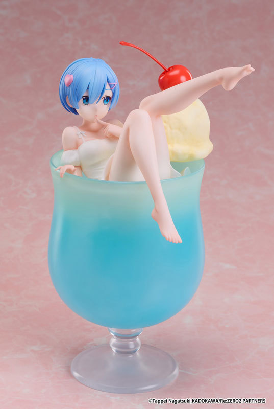elcoco Re:ZERO -Starting Life in Another World- Rem Cream Soda 1/7 Scale Figure
