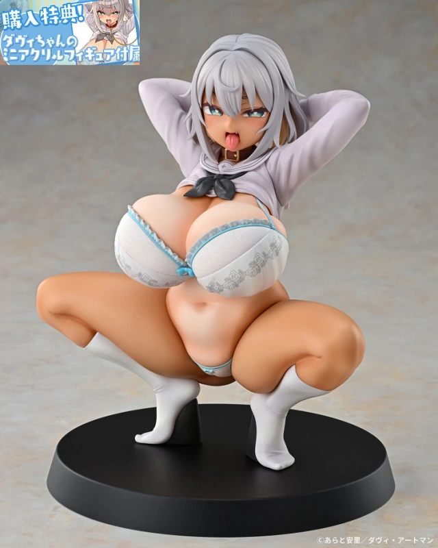 Q-six Davigaki Wakara Sex Davi Artman Suntan ver. 1/6 Figure (Bonus)