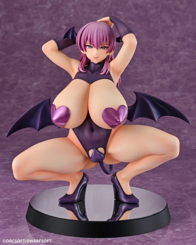 Q-six Muchimuchi Dekapai Marakui Succubus Mama Mana 1/5 Figure