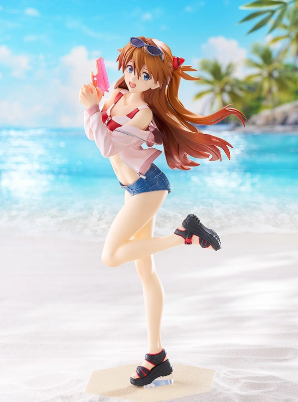 Good Smile Company GSC POP UP PARADE BEACH QUEENS Asuka Shikinami Langley L Size Figure
