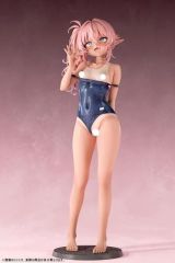 Insight Nikkan Girl Tanned Elf in Swimsuit Small Breasts Mina 1/5 Figure