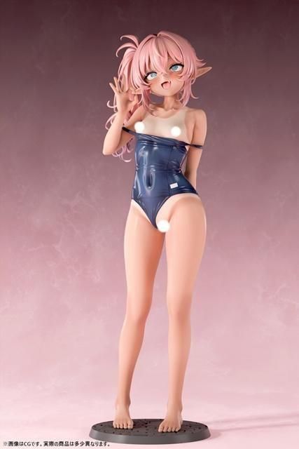 Insight Nikkan Girl Tanned Elf in Swimsuit Small Breasts Mina 1/5 Figure