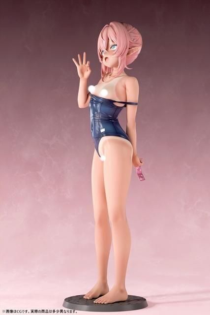 Insight Nikkan Girl Tanned Elf in Swimsuit Small Breasts Mina 1/5 Figure