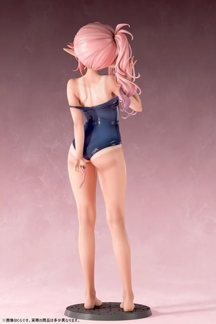 Insight Nikkan Girl Tanned Elf in Swimsuit Small Breasts Mina 1/5 Figure
