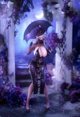 Siki Anim Original Goddess of the Night 1/7 Figure (Regular Version)
