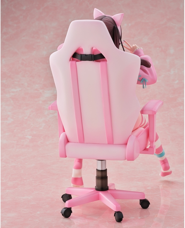 Native x Nocturne The Bewitching Landmine Type Catgirl Streamer, Kuro Illustrated by Danimaru 1/6 Figure