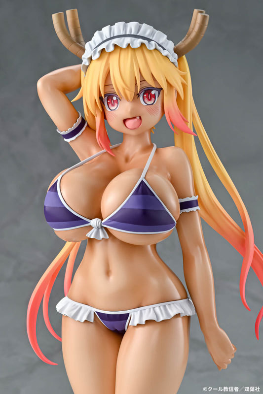 Q-six Miss Kobayashi's Dragon Maid Tohru Bikini Style Tan ver. 1/7 Figure