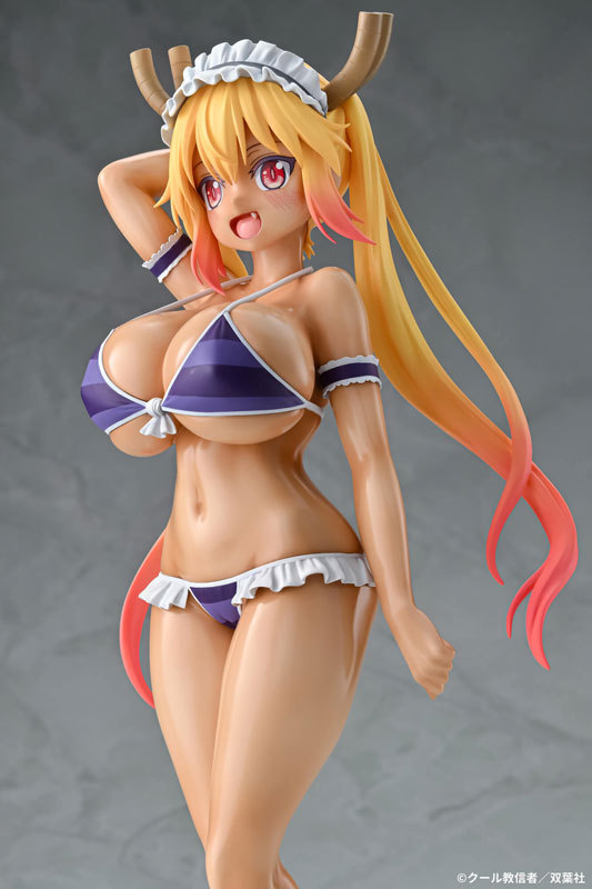 Q-six Miss Kobayashi's Dragon Maid Tohru Bikini Style Tan ver. 1/7 Figure