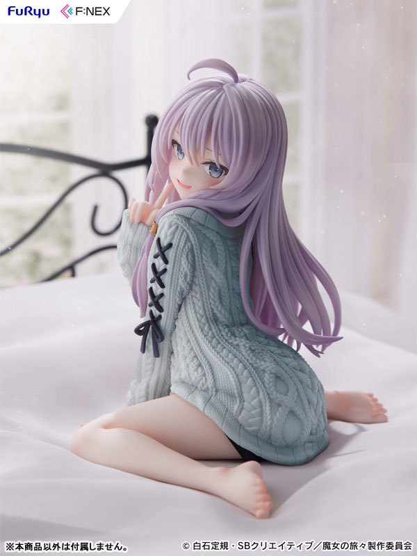 FURYU Wandering Witch: The Journey of Elaina Elaina knit ver. 1/7 Scale Figure Repaint BLUE