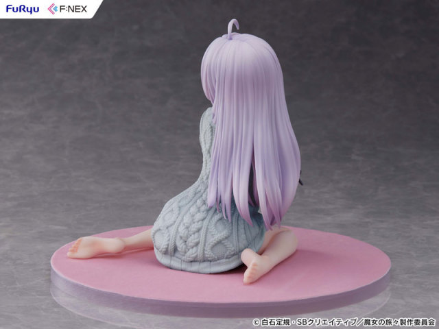 FURYU Wandering Witch: The Journey of Elaina Elaina knit ver. 1/7 Scale Figure Repaint BLUE
