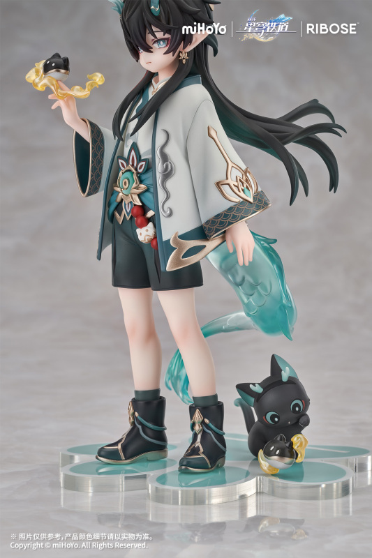 Ribose Honkai: Star Rail Dan Heng Imbibitor Lunae Little Cat Series Rise Up+ Figure