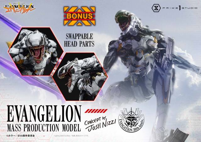 Prime 1 Studio Ultimate Diorama Masterline Neon Genesis Evangelion Evangelion Mass Production Model Statue UDMEVA-08DXS