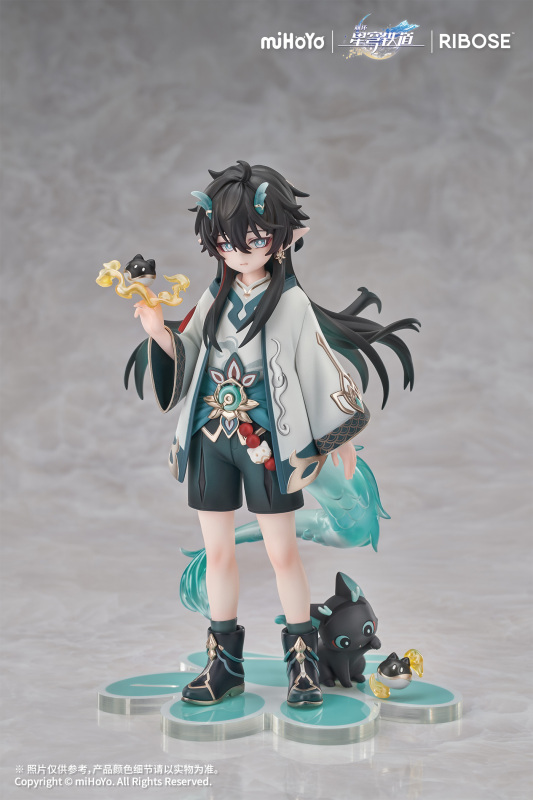 Ribose Honkai: Star Rail Dan Heng Imbibitor Lunae Little Cat Series Rise Up+ Figure