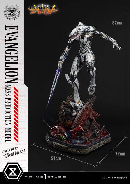 Prime 1 Studio Ultimate Diorama Masterline Neon Genesis Evangelion Evangelion Mass Production Model Statue UDMEVA-08DX