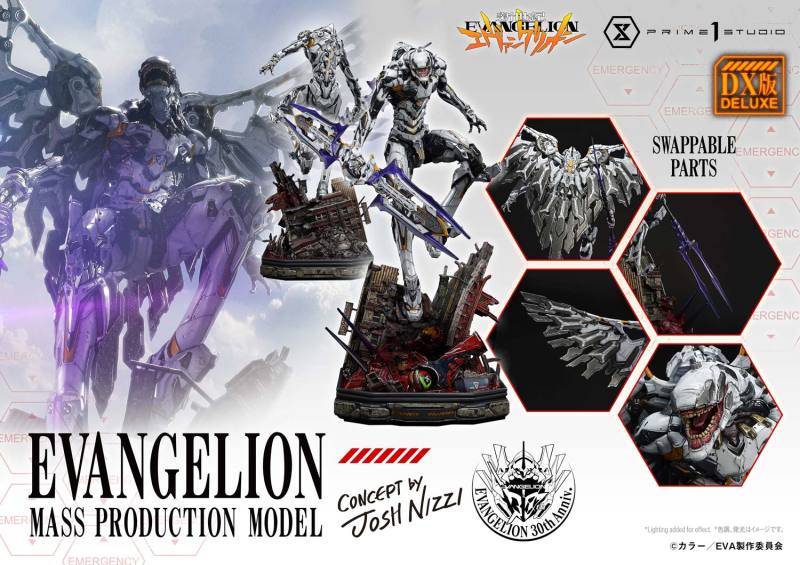 Prime 1 Studio Ultimate Diorama Masterline Neon Genesis Evangelion Evangelion Mass Production Model Statue UDMEVA-08DX