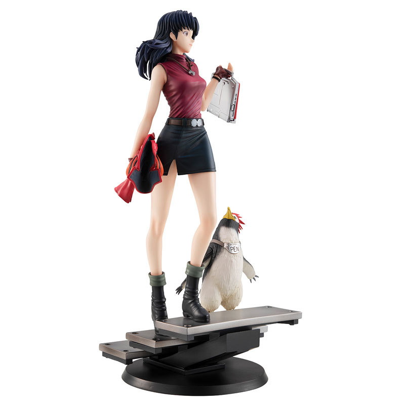 MegaHouse GALS Series Rebuild of Evangelion Misato Katsuragi and Penpen Figure