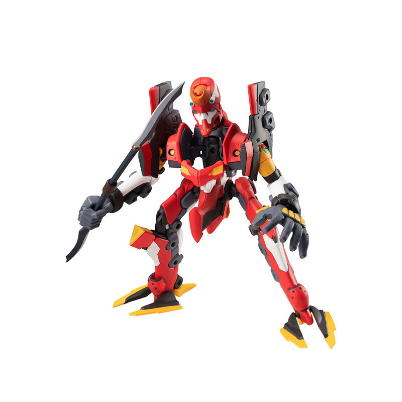 MegaHouse Desktop Army Rebuild of Evangelion Asuka Langley Shikinami & Evangelion Unit-02 Figure