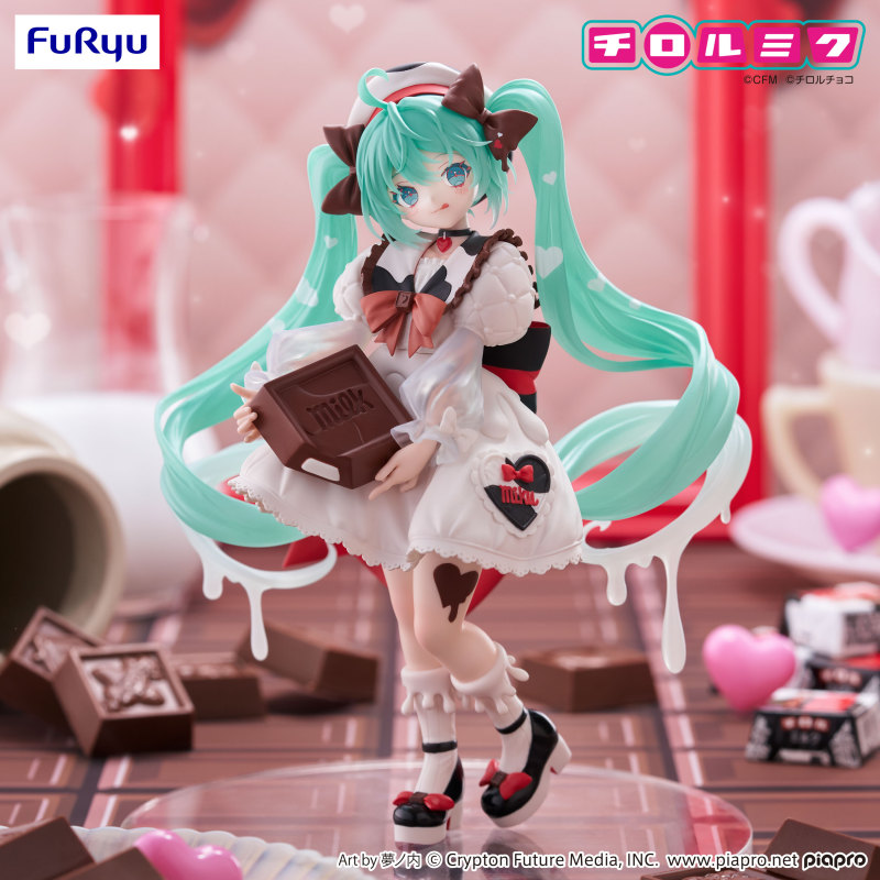 FURYU Trio-Try-iT Figure Hatsune Miku × TIROL CHOCO Milk ver.