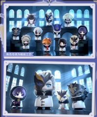 Genshin Genshin Impact Fatui Harbingers Chibi Blind Box Figures Set Of 9