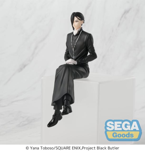SEGA  Anime Black Butler Public School Arc PM Perching Figure Sebastian Michaelis