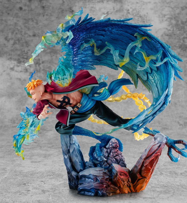 (In Stock) MegaHouse One Piece Portrait of Pirates MAS-Maximum Marco Figure