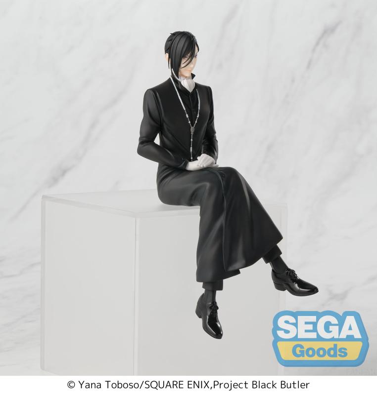 SEGA  Anime Black Butler Public School Arc PM Perching Figure Sebastian Michaelis